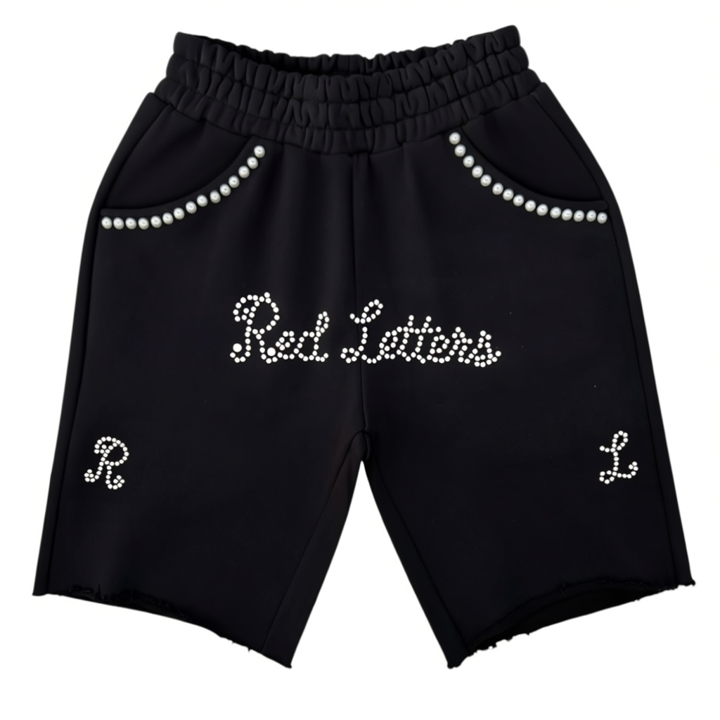 RED LETTERS PEARL SWEATSHORTS