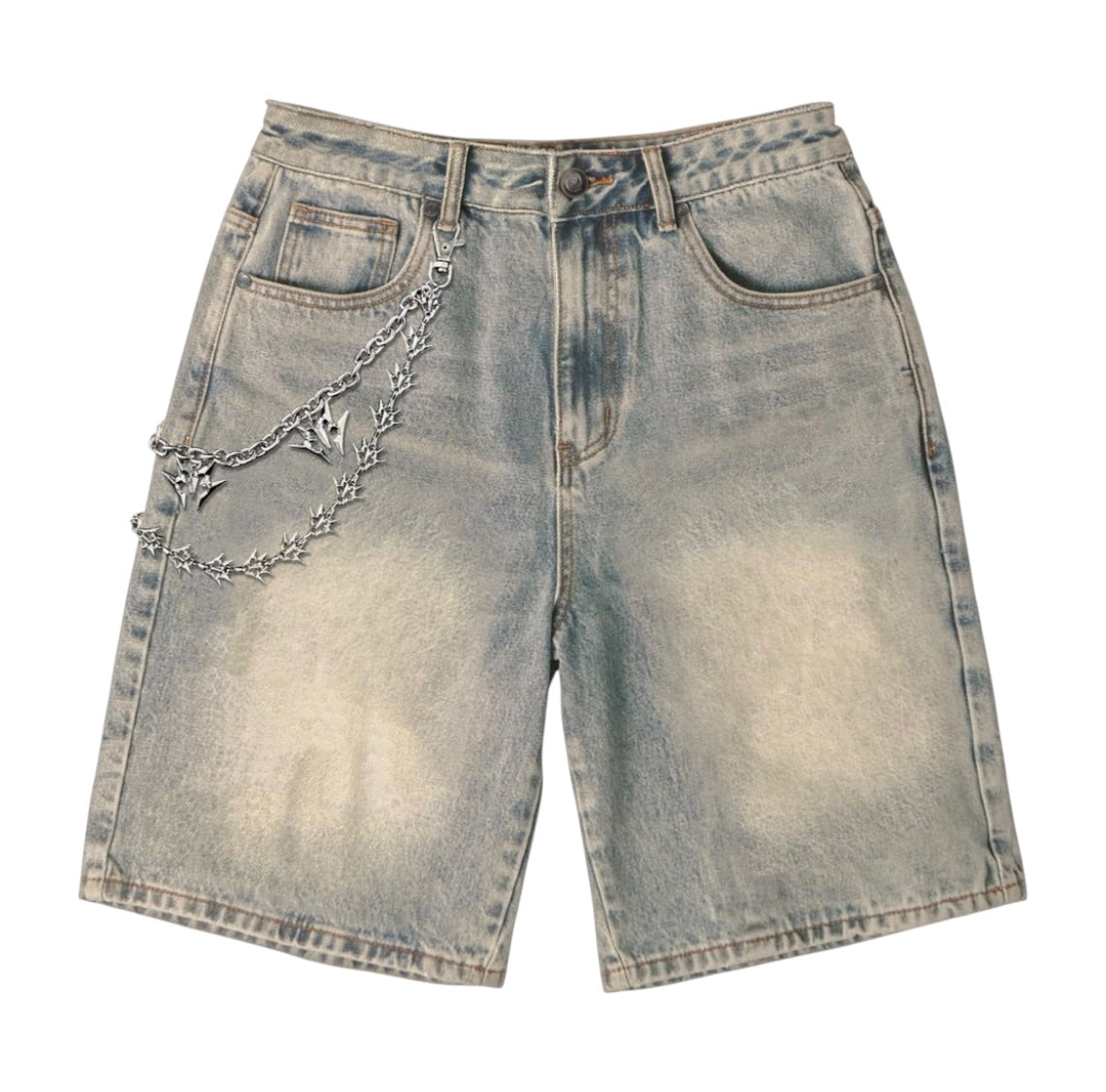 MELEE SALADIN DENIM SHORTS
