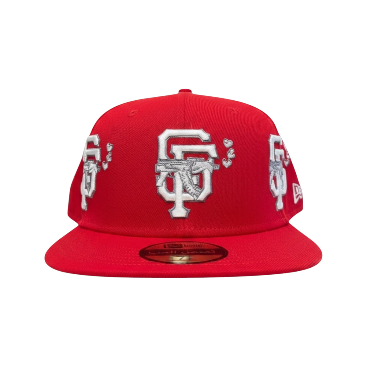 LOVE KILLS EMBROIDERY FITTED CAP