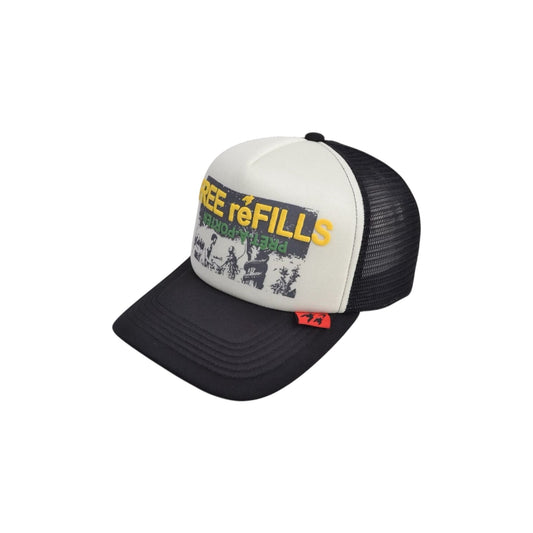 FREE REFILLS FORBIDDEN TRUCKER HAT