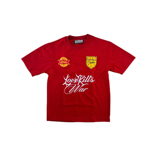 LOVE KILLS “LOVE KILLS WAR” PATCH TEE