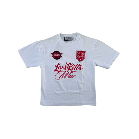 LOVE KILLS LOVE KILLS WAR PATCH TEE